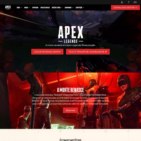 Miniatura do site Apex Legends